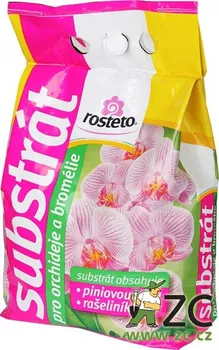 Substrát Substrát - Orchideje a bromélie Rosteto - 3 l