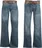 Lee Cooper PU Belted Jeans Mens Mid Wash, 36W S