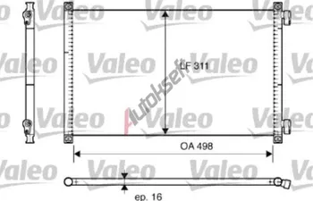 Výparník klimatizace Chladič klimatizace - VALEO (VA 817685) FIAT