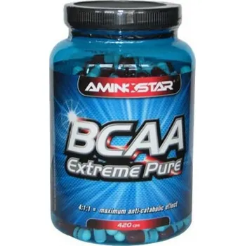 Aminokyselina Recenze Aminostar BCAA Extreme Pure 420 kapslí