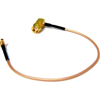 Síťový kabel Maxlink Pigtail MMCX - RSMA MALE 90° úhlový, RG316