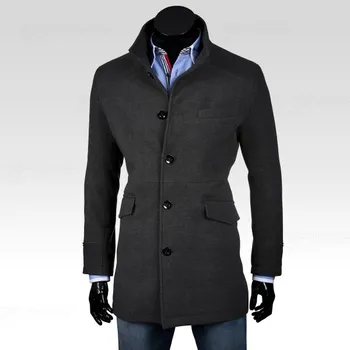 Kabát Victor šedý XL