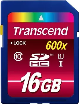 Paměťová karta Transcend SDHC 16 GB Class 10 UHS-1 U1 (TS16GSDHC10U1)