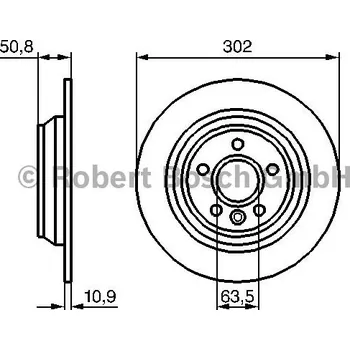 Brzdový kotouč Brzdový kotouč BOSCH (BO 0986479254)