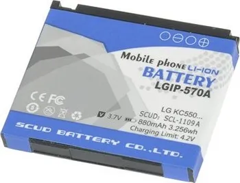 Baterie pro mobilní telefon AVACOM za LG KP500 Li-ion 3.7V 880mAh (náhrada LGIP-570A)