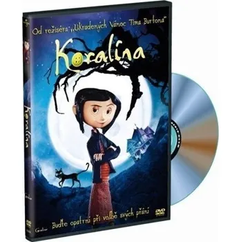 DVD film DVD Koralína a svět za tajnými dveřmi (2009)