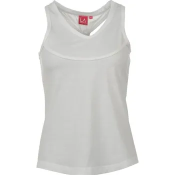 Dámské tričko LA Gear Gathered Strap Vest Ladies White