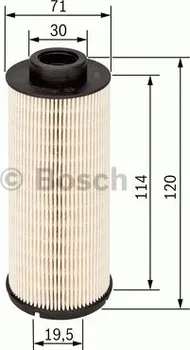 Palivový filtr Palivový filtr BOSCH ROBERT (1 457 431 724)