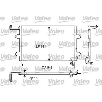 Výparník klimatizace Valeo 816910