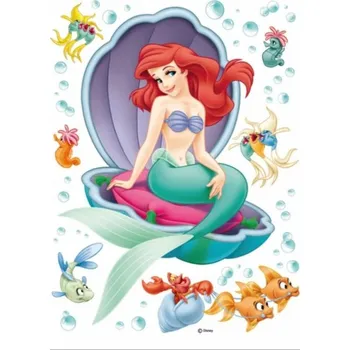 Decofun DD-00864 malá mořská víla Ariel 65 x 85 cm Samolepící dekorace Decofun DD-00864 malá mořská víla Ariel 65 x 85 cm