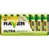 Článková baterie Alkalická baterie RAVER LR6 (AA)
