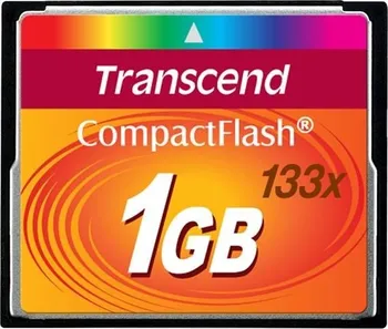 Paměťová karta Transcend CompactFlash 133x 1 GB