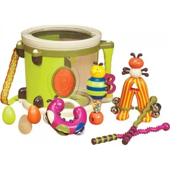 Hudební nástroj pro děti B.Toys Bubínek Parum Pum Pum