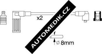 Zapalovací kabel Sada zapalovacích kabelů BOSCH (BO 0986356752) FIAT