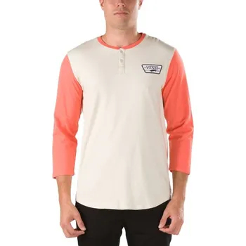 Pánské tričko Triko Vans Cajon living coral / bone white