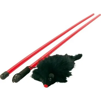 Hračka pro kočku Trixie Myší duch na udici 50 cm