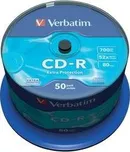 Verbatim CD-R 700MB 52X 50 ks cake box