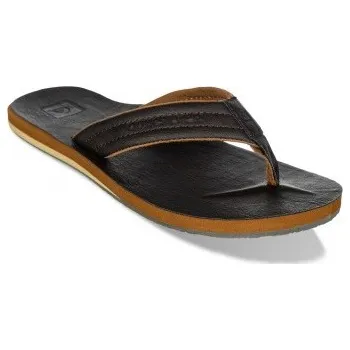 Pánské žabky Quiksilver Carver Nubuck 4 hnědé/hnědé/hnědé 43