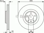 Brzdový kotouč BOSCH (BO 0986479747)