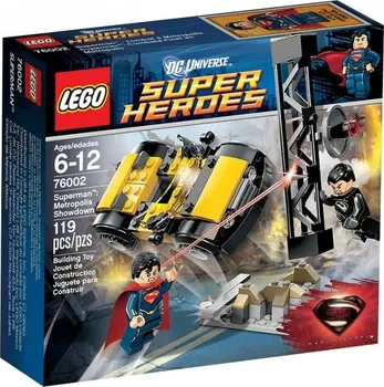 Stavebnice LEGO LEGO Super Heroes 76002 Superman a zúčtování v Metropolis