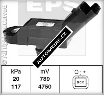 Čidlo automobilu Snímač tlaku sacího potrubí EPS (EPS 1.993.056)