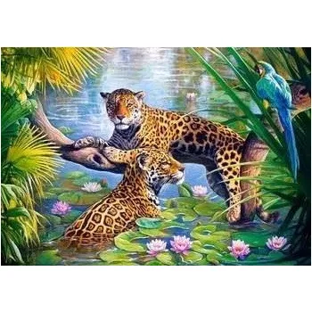 Puzzle Castorland Gepardi 500 dílků