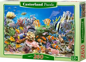 Puzzle Castorland Ryby na korálovém útesu 260 dílků