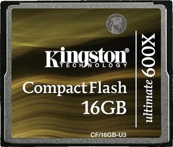 Paměťová karta Kingston Ultimate 16GB 600x (CF/16GB-U3)