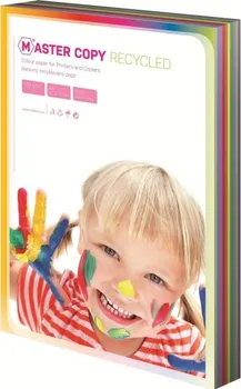 Kancelářský papír Papír kopírovací EKO colour Master A4, 80g duha mix 10 barev - 100 listů