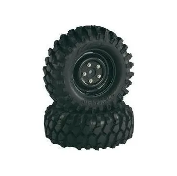 RC náhradní díl Monstertruck kolo Absima, ráfek Crawler, 1:10, 12 mm 6-hran, černá, 2 ks (2500031)