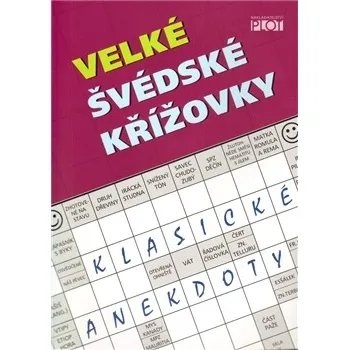 Velké švédské křížovky: Klasické anekdoty - Adéla Müllerová Kniha Velké švédské křížovky: Klasické anekdoty - Adéla Müllerová