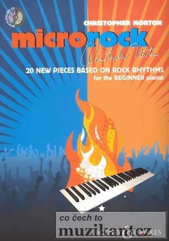 MICROROCK by Christopher Norton + CD / 20 skladeb v rockovém rytmu pro začínající klavíristy