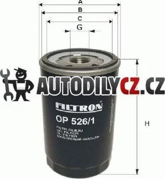 Olejový filtr Filtr olejový FILTRON (FI OP525)