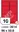 Samolepicí etikety Rayfilm Office - fluo červená, 300 archů, 96 x 50,8 mm 