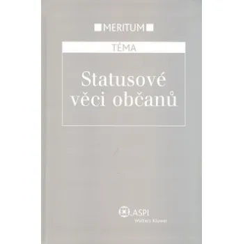 Statusové věci občanů - Jitka Morávková Statusové věci občanů - Jitka Morávková