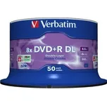 Verbatim DVD+R DL spindle 50 8.5GB 8x