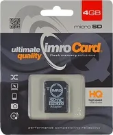 Paměťová karta Imro Micro SDHC 4GB + SD adaptér