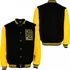 Pánský bomber Hoodboyz Men College Jacket Black Yellow