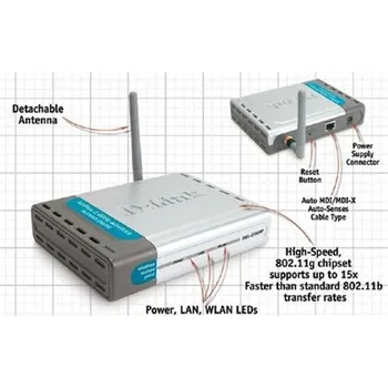 D-Link AirPlus XtremeGTM 11 54 108Mbps Wireless LAN Access Point D-Link AirPlus XtremeGTM 11 54 108Mbps Wireless LAN Access Point