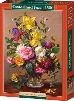 Puzzle Castorland Letní kytice 1500 dílků