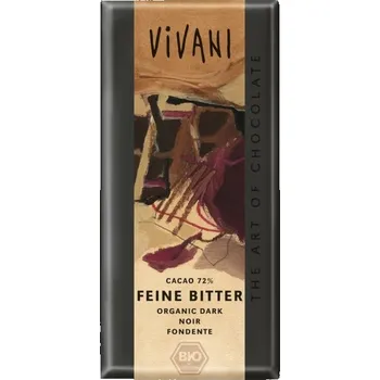 Čokoláda VIVANI Hořká čokoláda 71% BIO 100g
