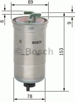 Palivový filtr Palivový filtr BOSCH ROBERT (0 450 906 374)