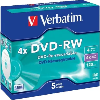Verbatim DVD-RW DataLife Plus 4,7 GB…