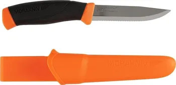 lovecký nůž Dýka Morakniv Companion F Serrated Orange