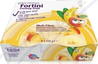 Speciální výživa Fortini Creamy fruit multi fibre letní ov. 4x100g
