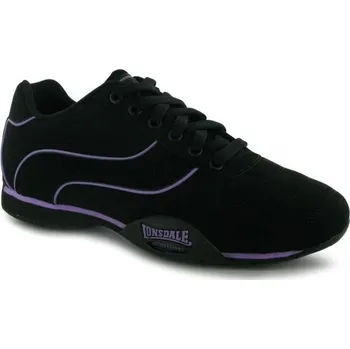 Dámské tenisky Lonsdale Camden Ladies Trainers Black/Purple