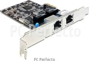 Síťová karta DeLock PCI Express 2x Gigabit LAN +low profile