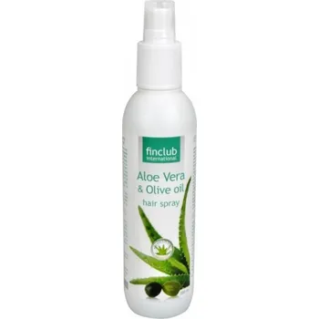 Vlasová regenerace Finclub Hair sprej na vlasy Aloe vera & olivový olej 200 ml