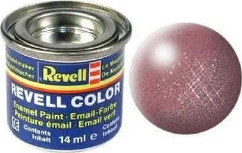 Modelářská barva Revell Email color - 32193 - metalická měděná (cooper metalic)