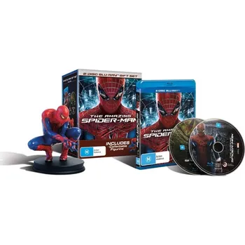 Blu-ray Amazing Spider-Man 2D+3D edice figurka Spider-Man (2012) Sběratelská edice filmů Blu-ray Amazing Spider-Man 2D+3D edice figurka Spider-Man (2012)